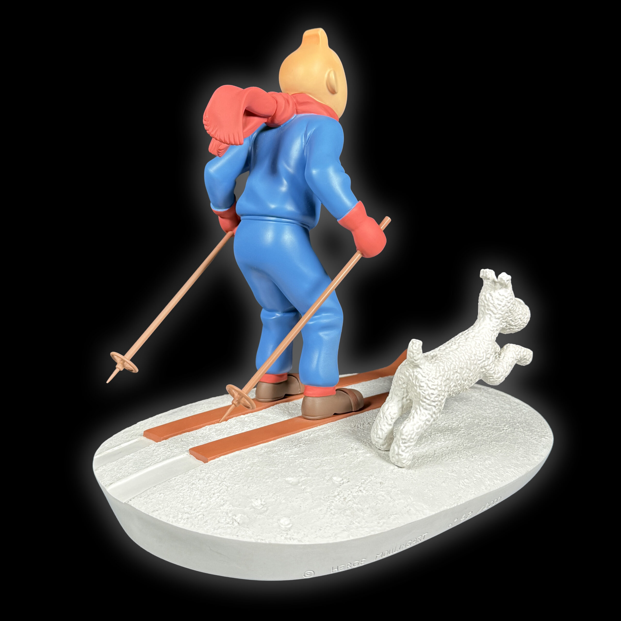 Tintin à ski Leblon Delienne - Figurines Family