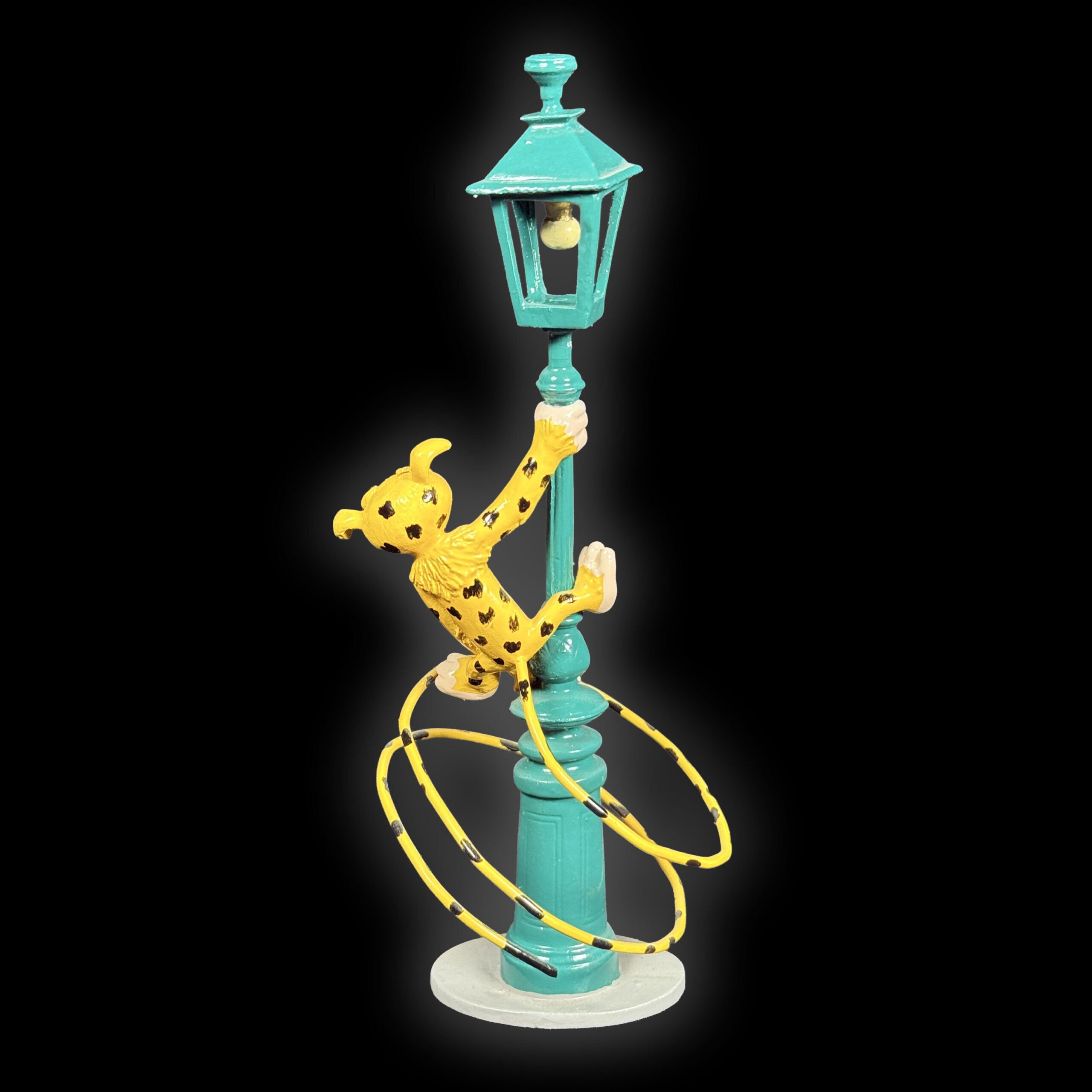 Le Marsupilami sur le lampadaire - Figurines Family