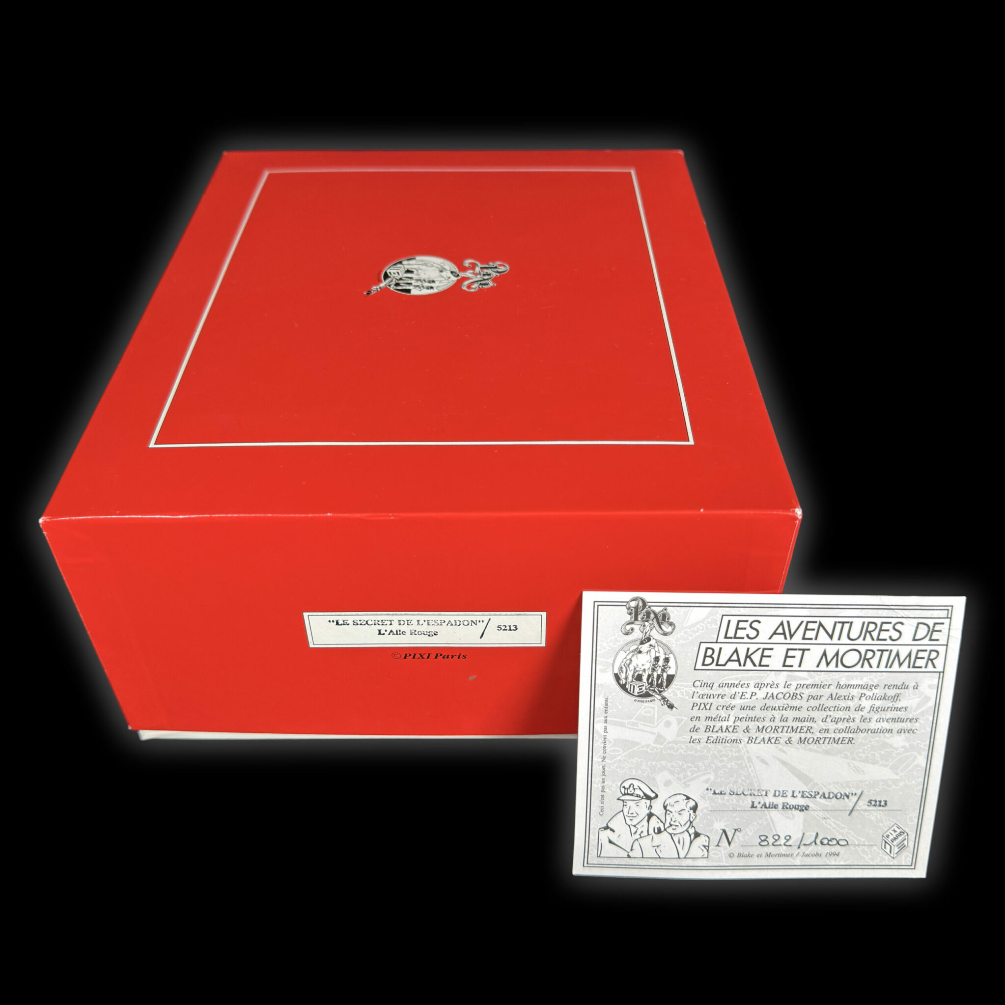 Le secret de l'espadon l'aile rouge - Figurines Family