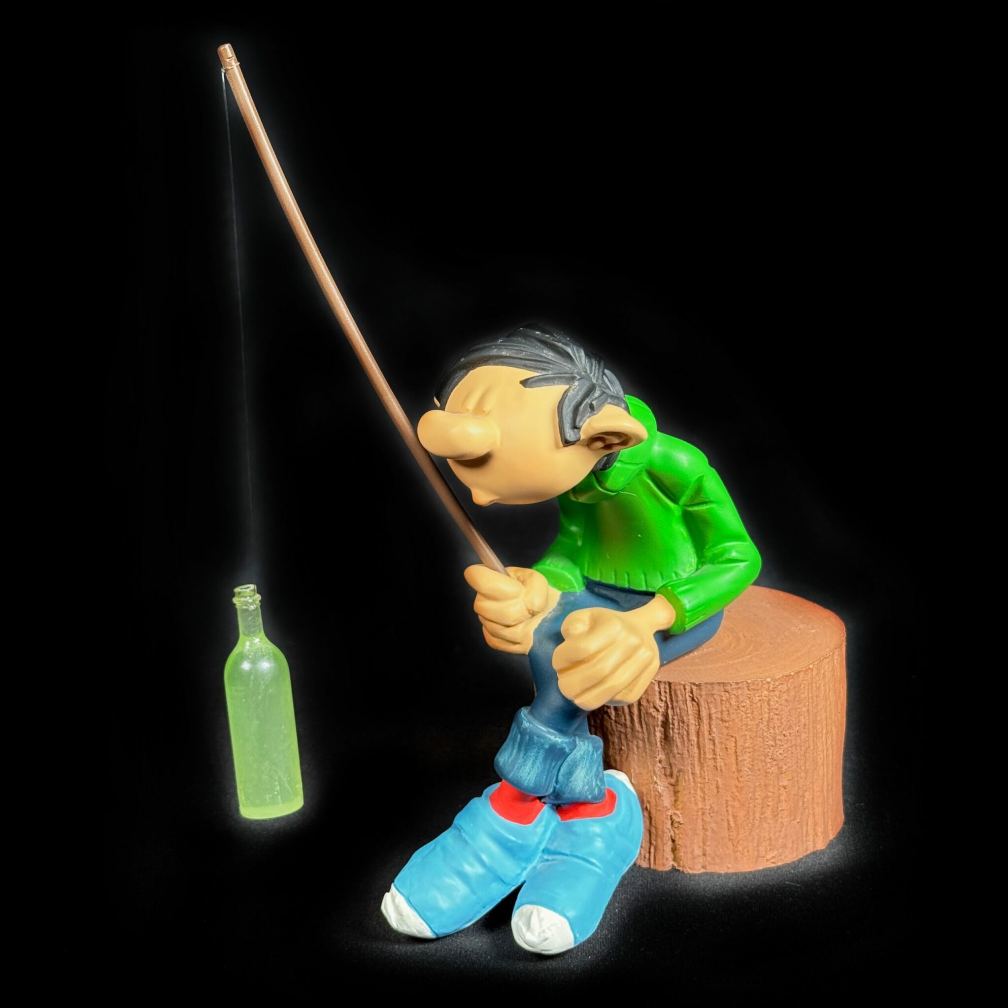 Gaston pêcheur Leblon Delienne - Figurines Famiy