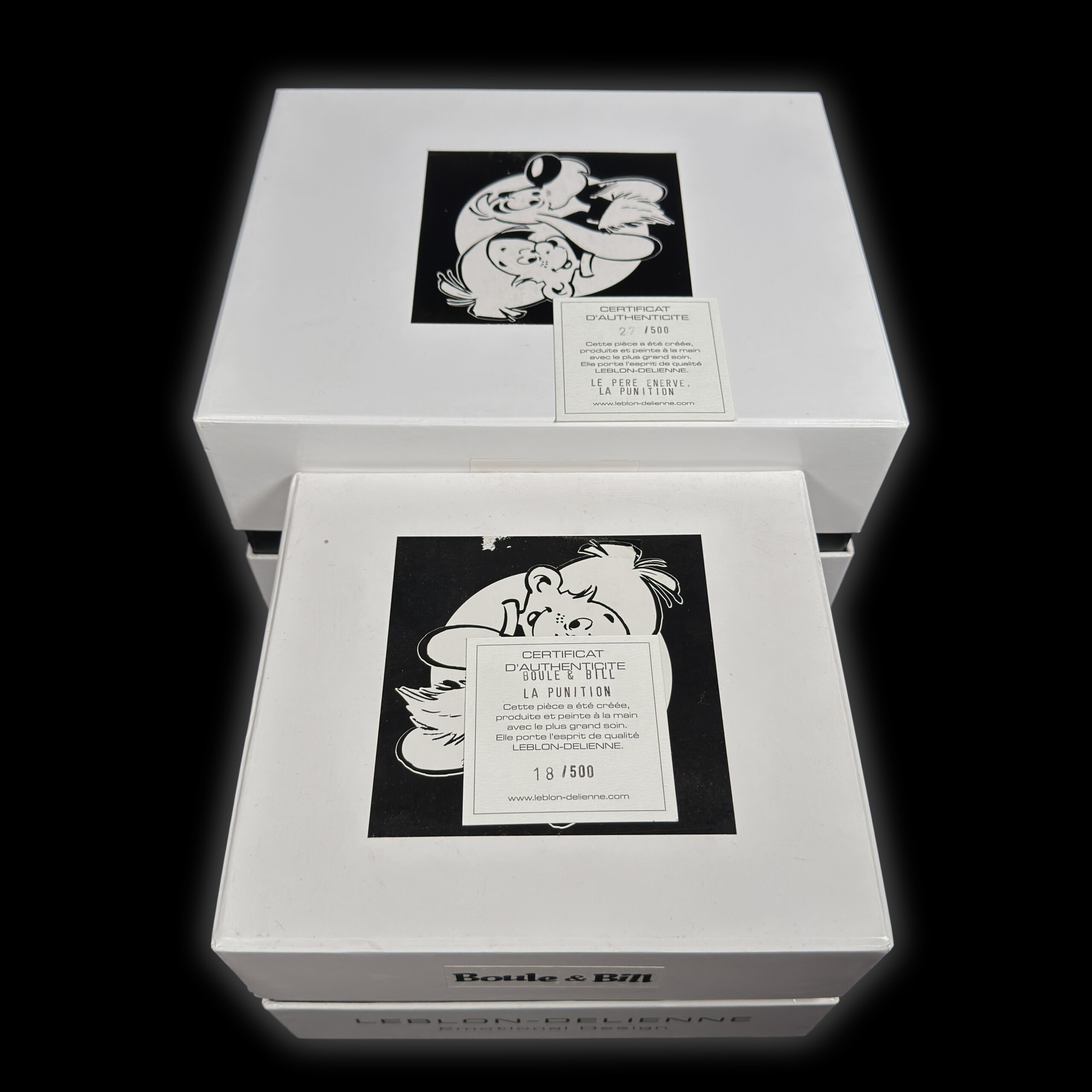 Boule et Bill la punition Leblon - Figurines Family