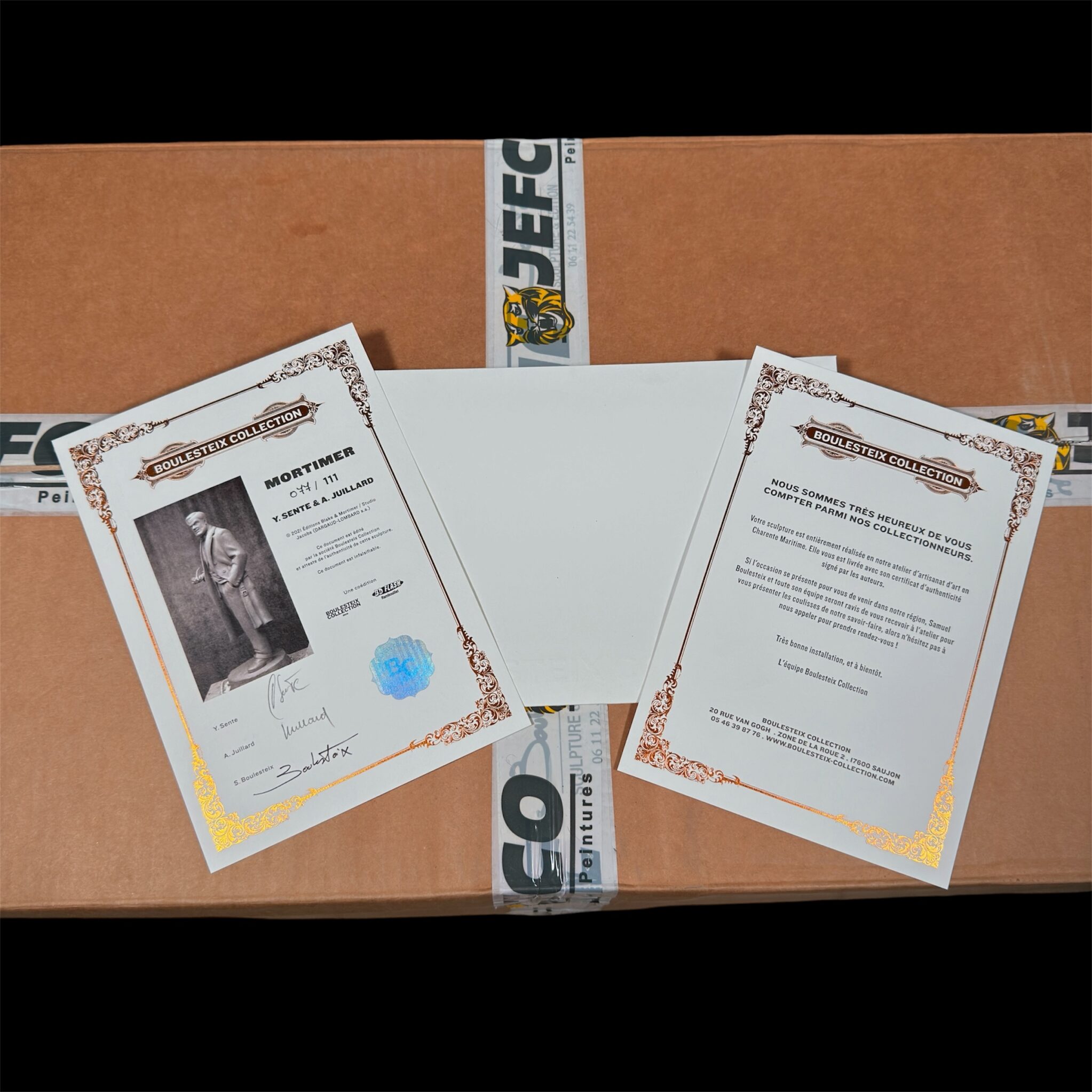 Mortimer Boulesteix – Figurines Family Blake et Mortimer Boulesteix