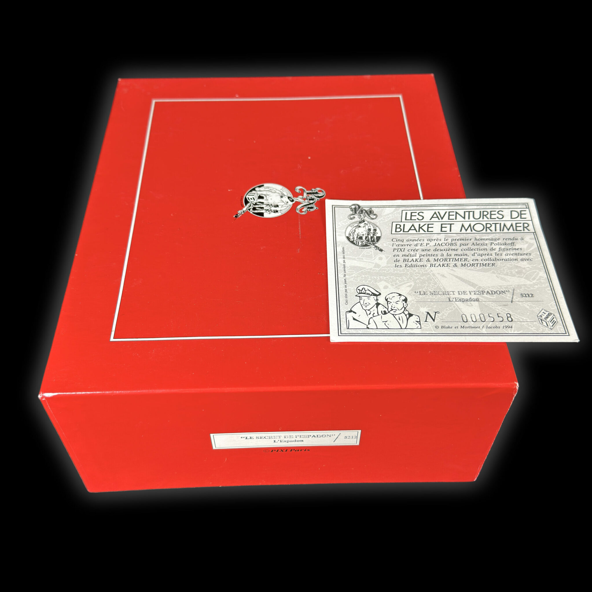 Le secret de l'espadon Blake et Mortimer - Figurines Family