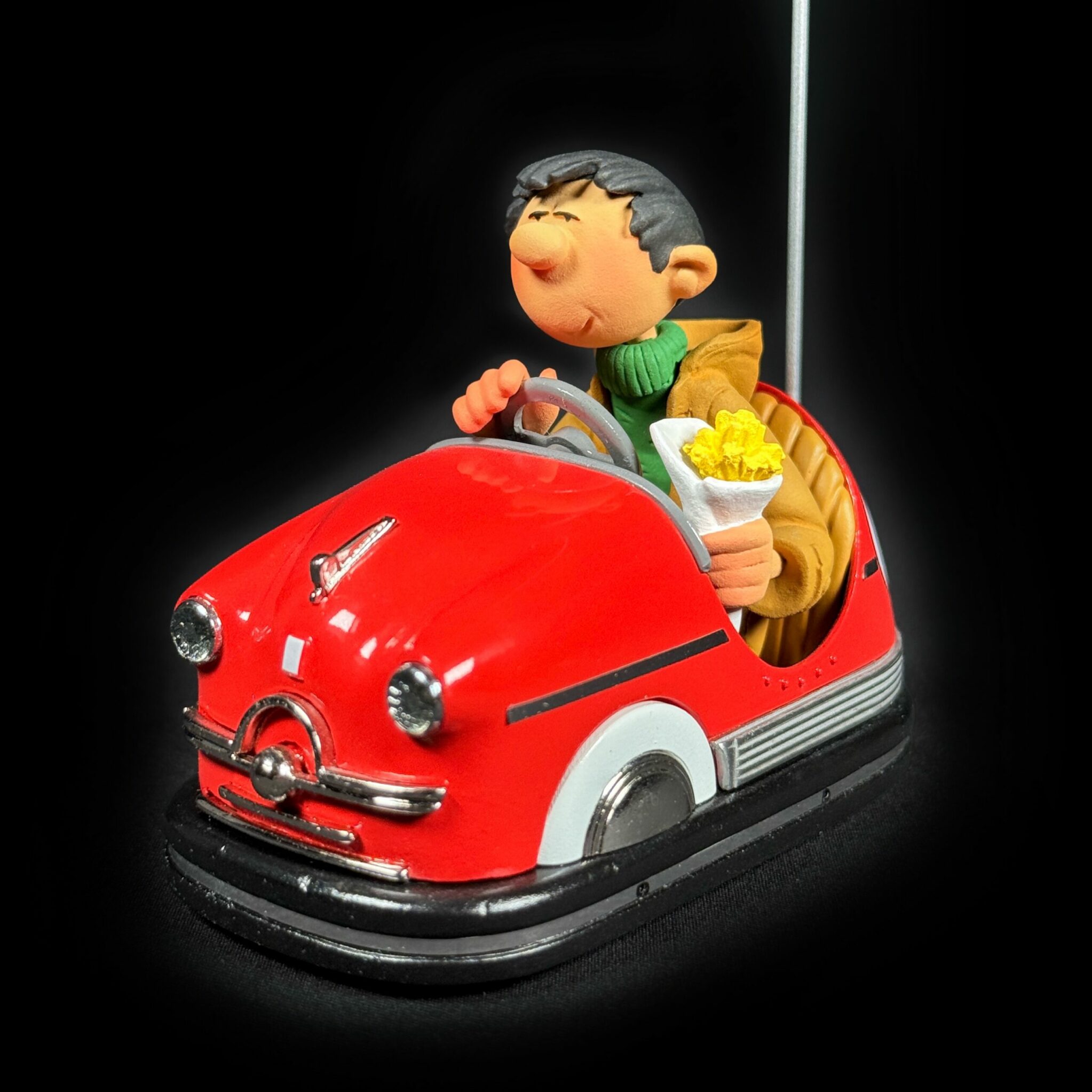 Auto tamponneuse Gaston Fariboles - Figurines Family