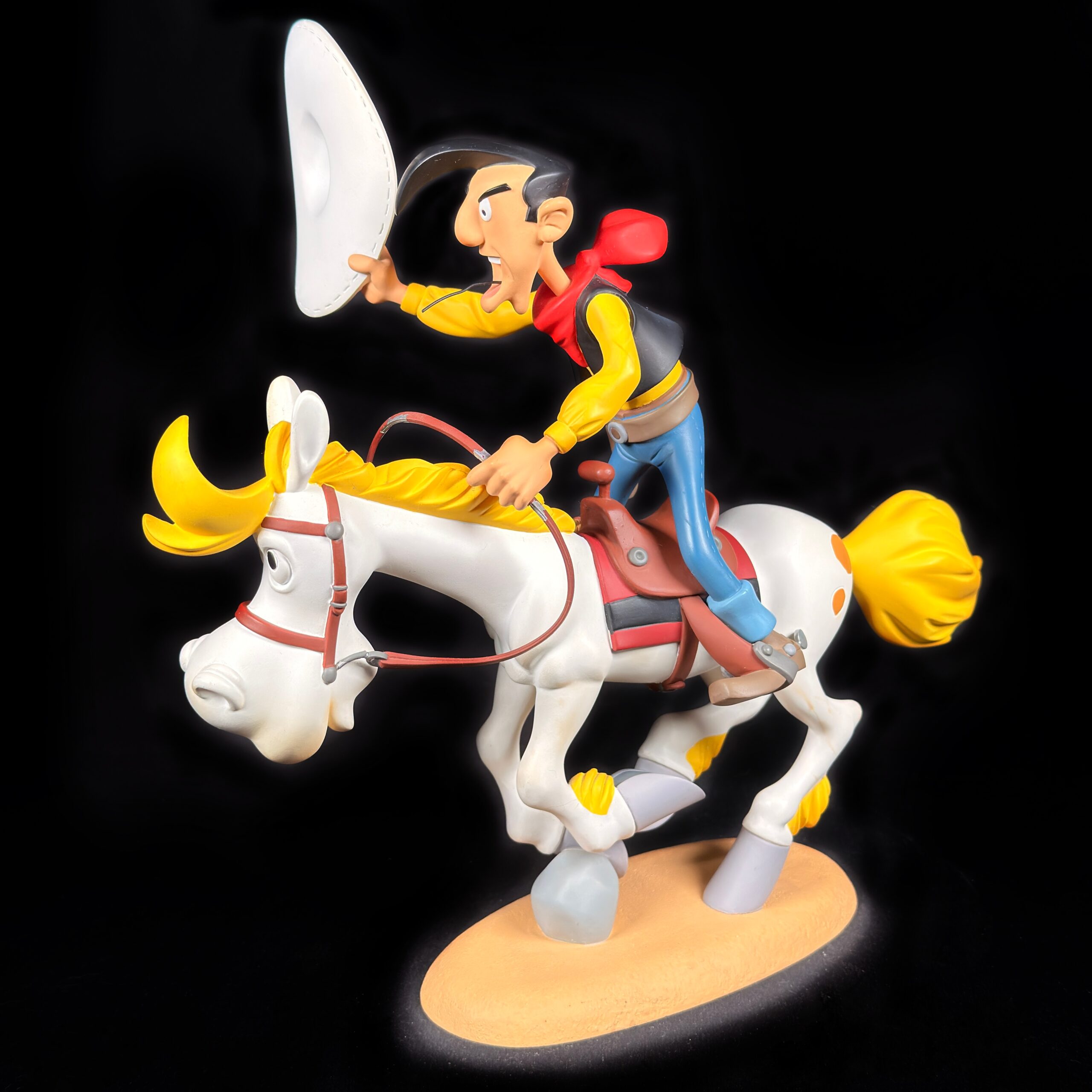 LUCKY LUKE ET JOLLY JUMPER AU GALOP